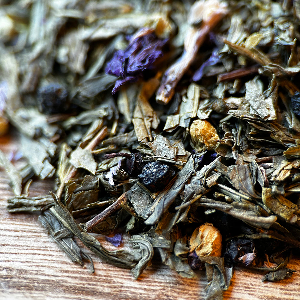 Blueberry Belle Loose Leaf Green Tea