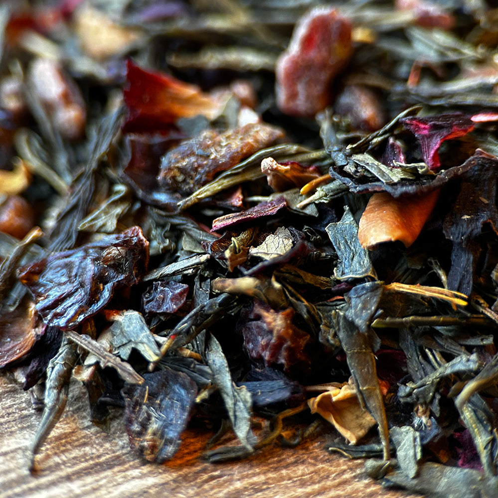 Cranberry Loose Leaf Green Tea