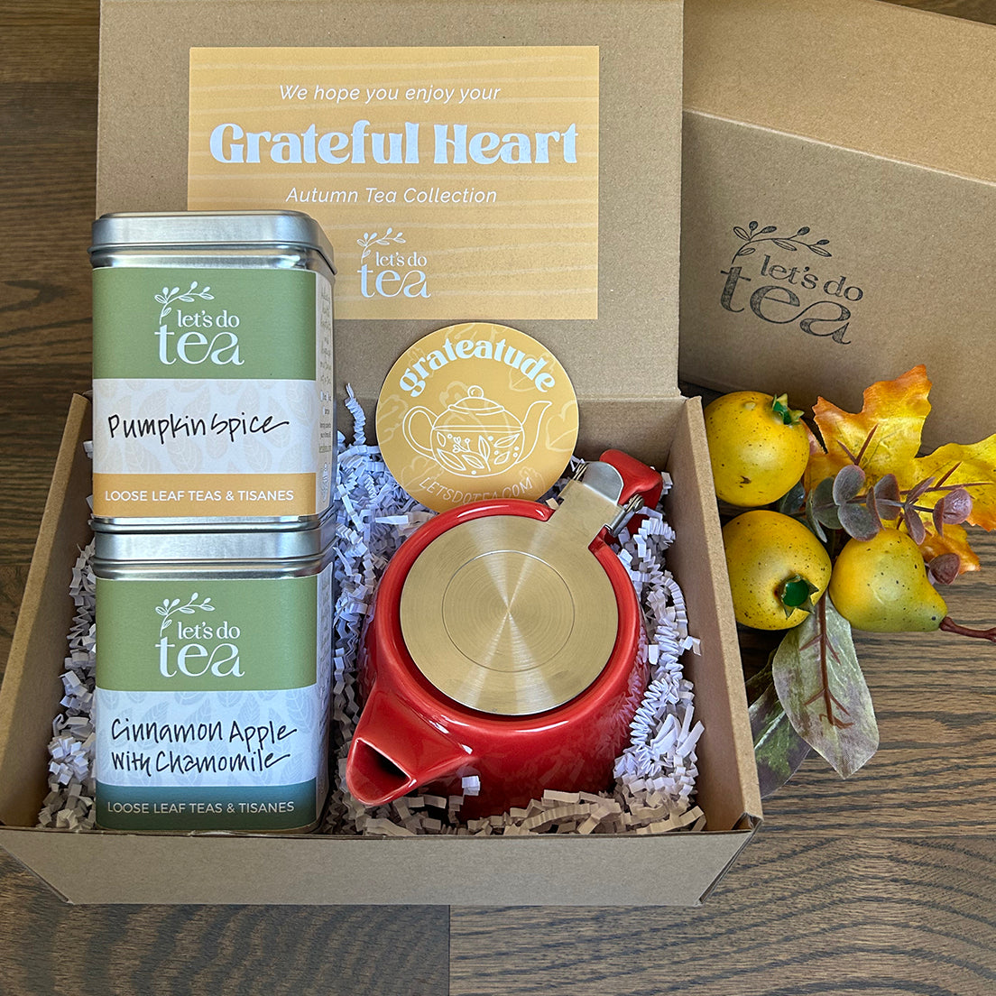 Fall Loose Leaf Tea Gift Box