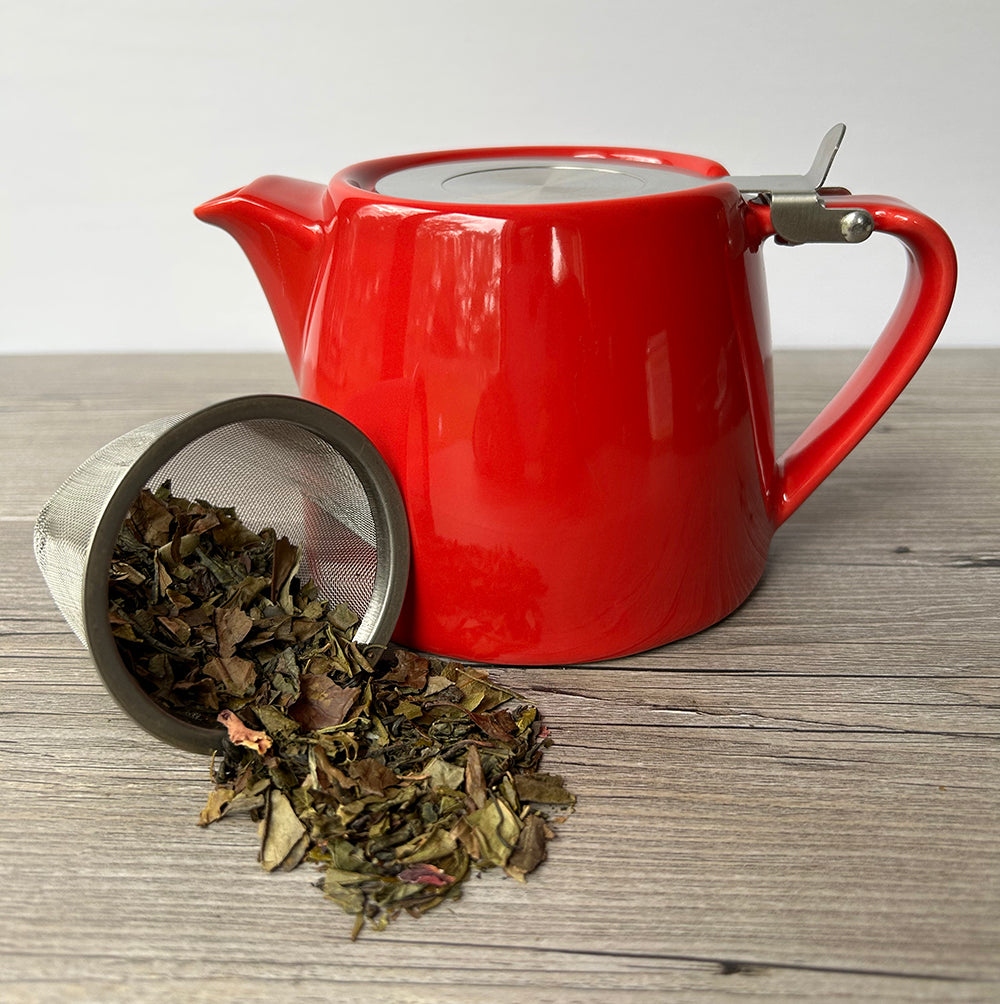 Lil Red Stump Teapot – Let's Do Tea