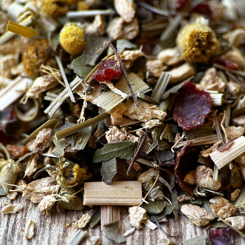 Ginger Snaptea Spicy Ginger Snap Loose Leaf Herbal Tea – Let's Do Tea